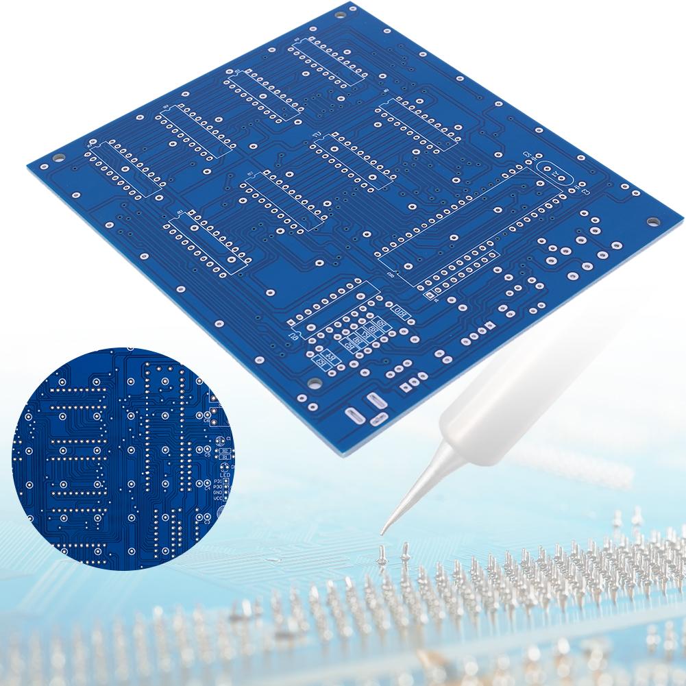 3D8 8x8x8 3MM 3D Led Cube Light DIY Kit Soldering Project Kit 4.5-5.5V Mini 3D Led Cube DIY Electronics Kit Cube Soldering Kit