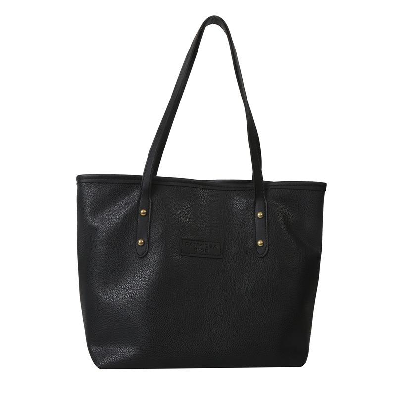 

Корейская версия сумки для работы, поездок на работу и отдыха, большой вместимости, женская сумка 2024 года, новая модная сумка-тоут в стиле ретро через плечо