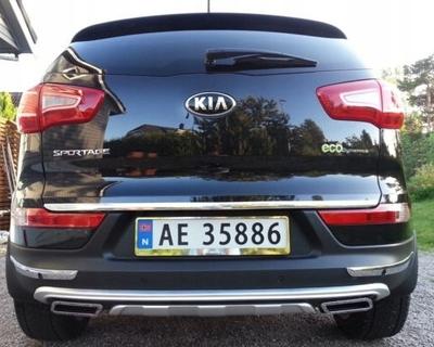 Kia Sportage III - Chromleiste Heckklappe Hinten