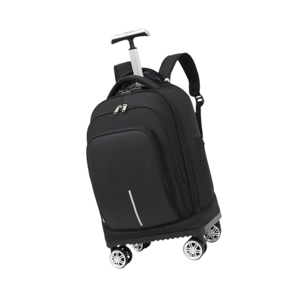 Rolling Backpack Large Capacity Wheeled for Overnight Travel Adults
