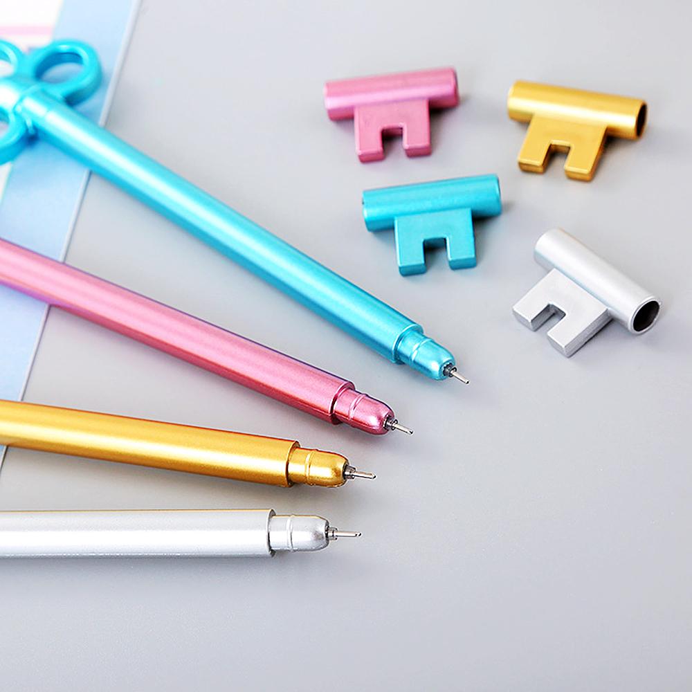 6/12/24PC Cute Key Styling Gel Pens for Kids Birthday Wedding Party Guest Gift Giveaway Pinata Filler Boys Girls Back To School Gifts