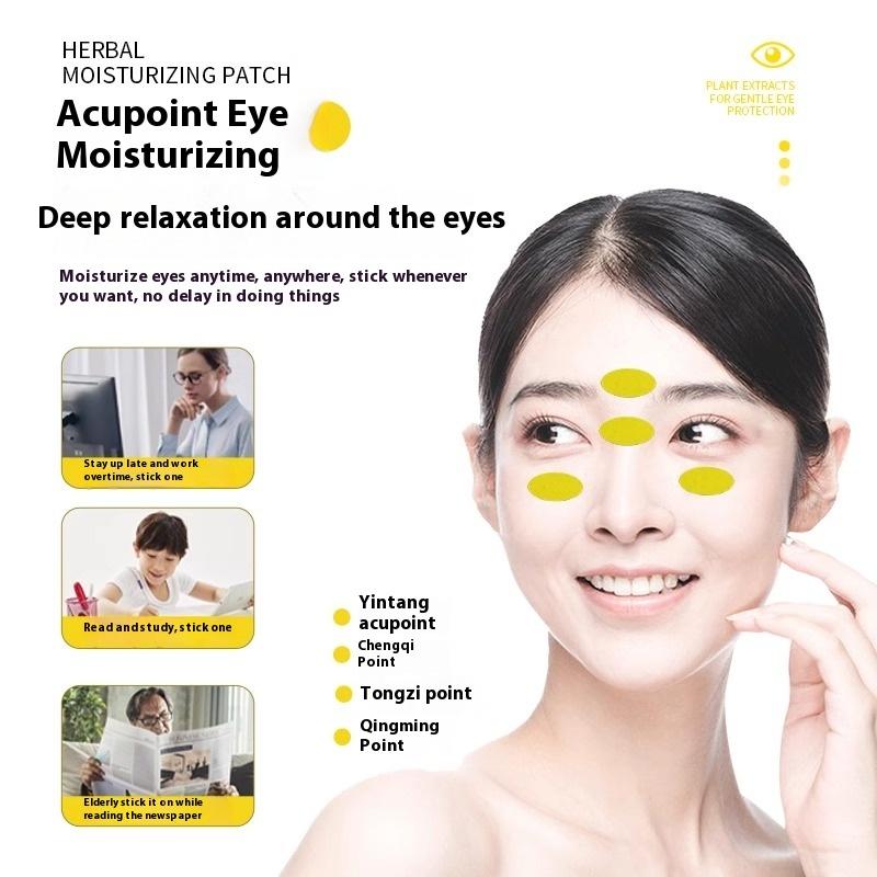 Příjemná bylinná hydratační náplast Bright Eyes