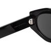 Celine Logo Design Cat Eye Sunglasses Unisex sunglasses Glossy-Black CL40238U_01A_55