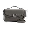 Handbag Celia Classic C-buckle Flip-top Detachable Shoulder Strap Canvas and Cowhide Small Square Bag Hand-held Shoulder Crossbody Bag Medium