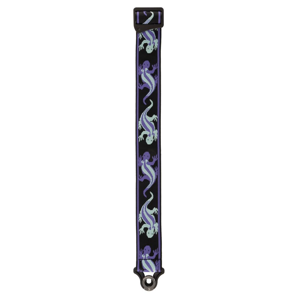 Guitar Strap with Strap Locks Vingate Strap Collection Teal Lizards 50BALPW02 D'Addario [ ]