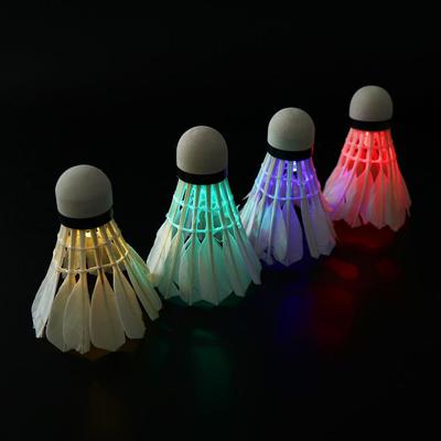 Luminous LED Badminton Dark Night Luminous Shuttlecock Lighting Badminton  Night Training