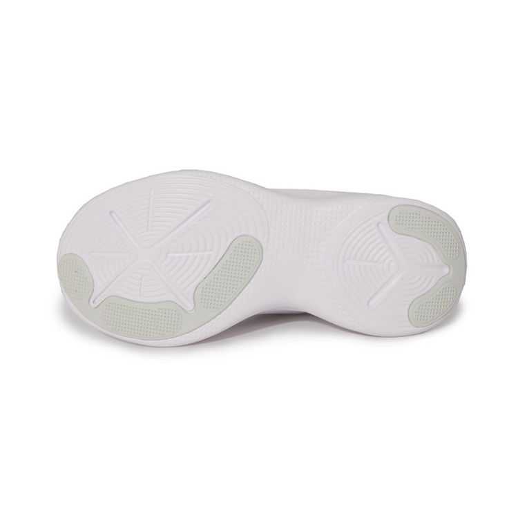 Li Ning Kids Non-Slip Shock Absorbing Durable Lightweight Casual Shoes Kids Shoes Standard-White YKNS038-3