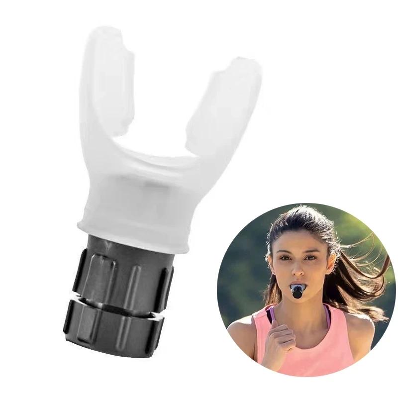 1PC Allenatore respiratorio Esercizio della funzione polmonare Polmone forte Respiratore portatile addominale Resistenza regolabile