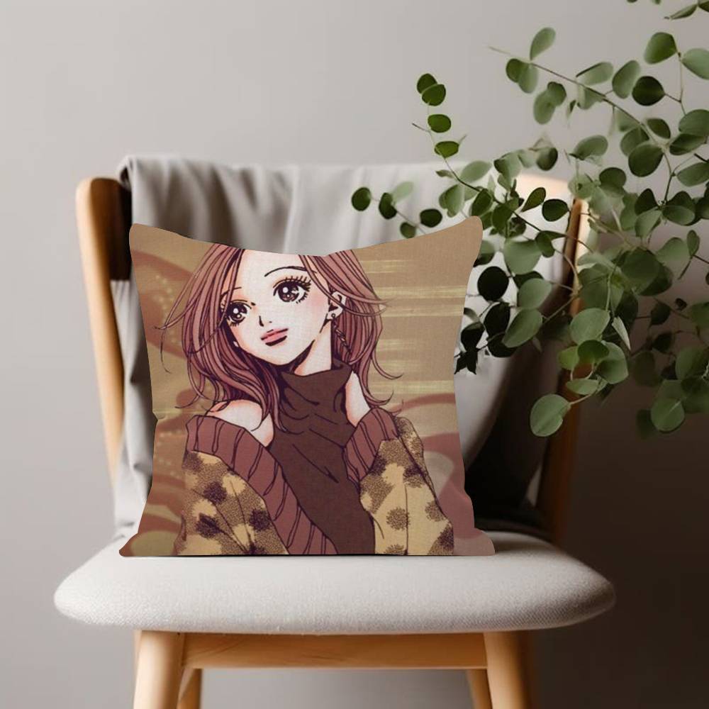 Anime Figures Nana Cushion Cover Inches Farmhouse Decor Home Throw Pillow Covers For Couch Decorations