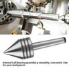 60 Degree Live Center HSS High Hardness Precise Woodworking Process Live Tailstock Center for CNC Lathe