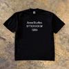 2026 New American Street Pattern Printed Pure Cotton Shortsleeved Tshirt Loosefitting Unisexs Unisex Clothing