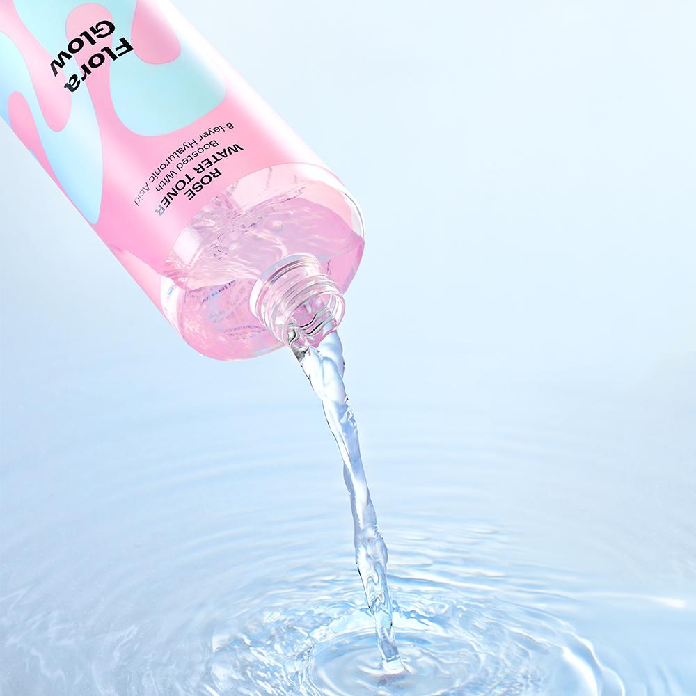 Mamonde Flora Glow Rose Water Toner 300ml - Hydration Care, Korean