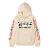 Hunter X Hunter Killua Anime Hoodie Sleeve Letter Print Black Manga Long Sleeve Casual Hooded Pullover Sweatshirt