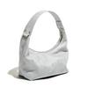 The new net red bags simple and versatile bag with large capacity toe bag and crossbody bag half moon bag