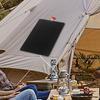 Solar Panel Charger High Conversion USB Output Universal Portable Foldable 7W/5V Phone Fan Solar Charger for Camping Hiking