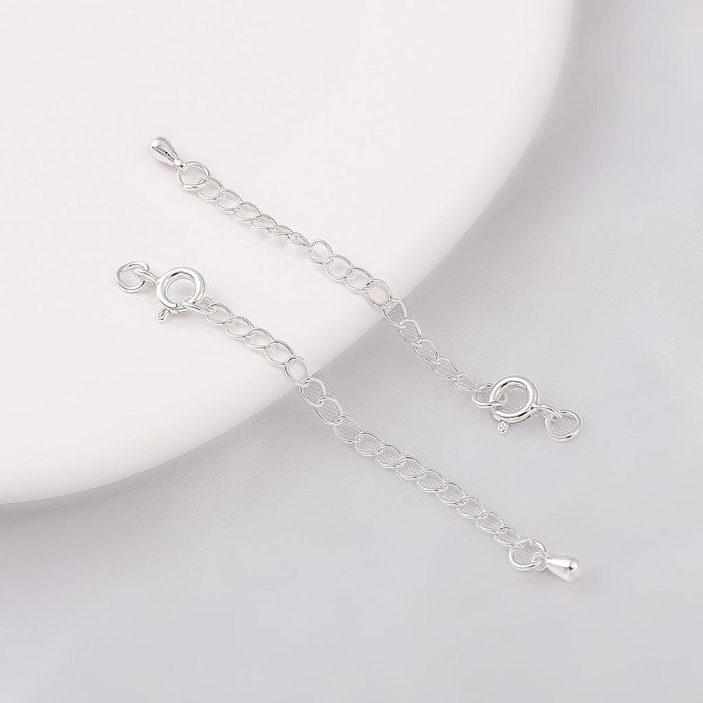 Alloy Teardrop Pendant Chain for DIY Jewelry and Accessories