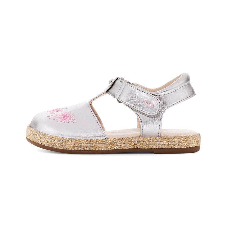 UGG Comfortable Lightweight Kids Sandals Kids sandals Metallic-Silver 1118574T-SLVM 28.5