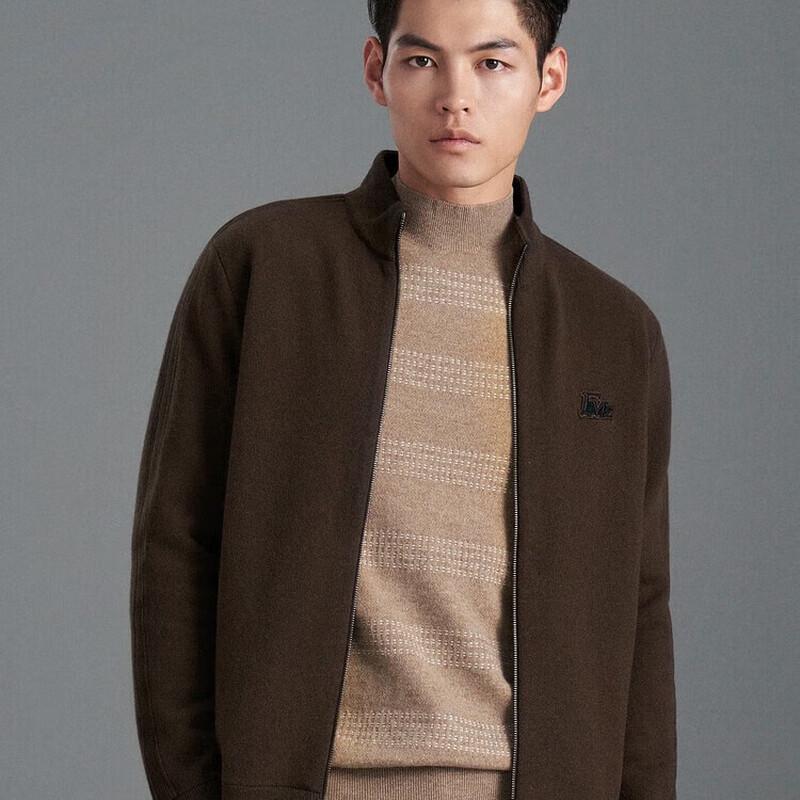 

Мужской вязаный кардиган на молнии EMZ XL (52)