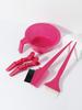 5pcs/set Hair Dye Color Brush Bowl Set Hair Styling Fixed Hair Clip Hair Dye Hair Styling Accessories Special for Real Hair Wigs