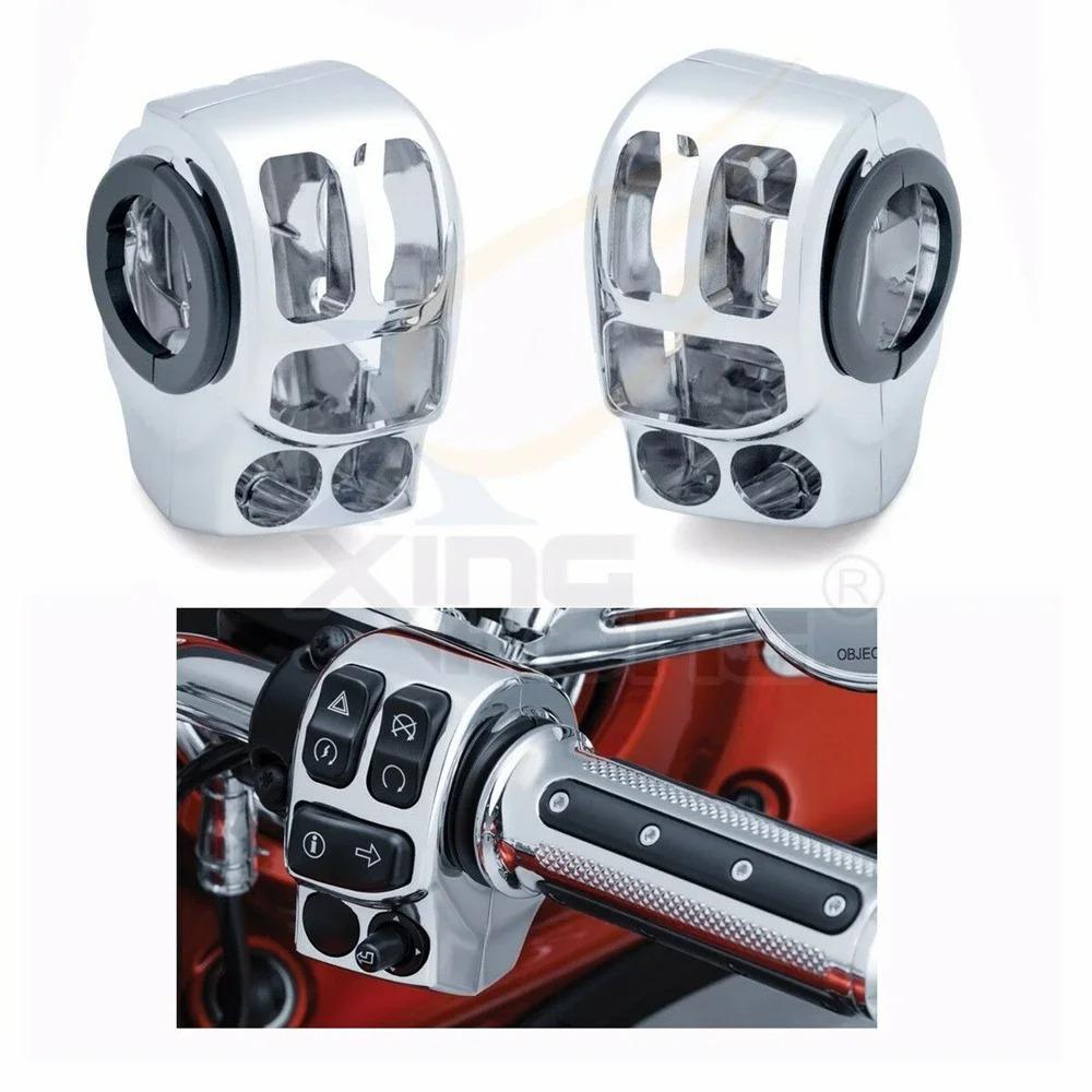Motorcycle Switch Housing Cover Kit For Harley 2014-Later (Aftermarket OEM #71500185) Road King FLHR/Ultra