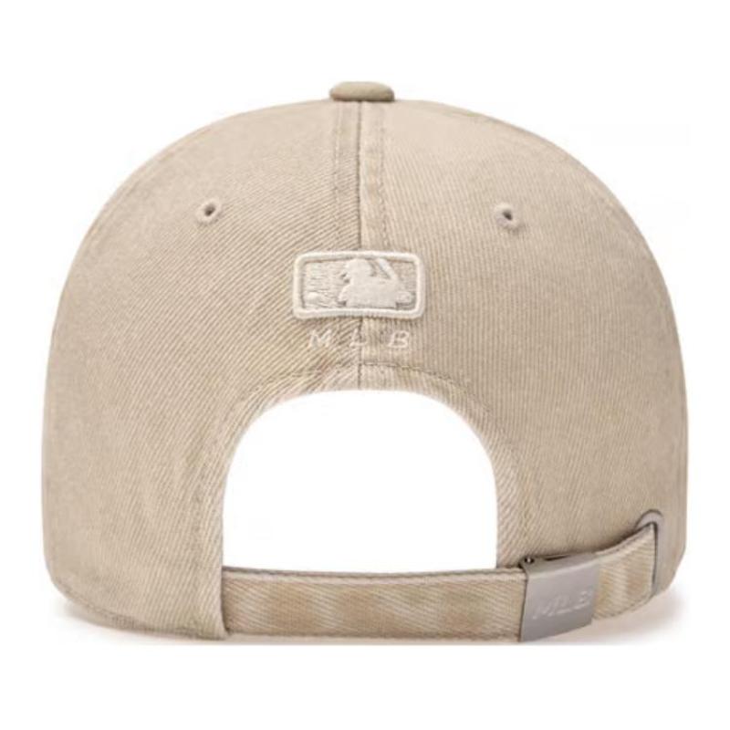 MLB Cotton Baseball Caps Unisex Light Beige Fashion 3ACPDS14N-43BGL