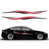 Voor Tesla Model S Autodeur Zijstickers Kit PVC Decals Waterdichte Vinyl Folie Auto Decoratie Styling Exterieur Auto Accessoires