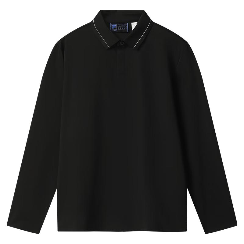 FILA Men s Wang Yang Edition Knit Long Sleeve Polo Shirt M