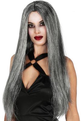 Witch Wizard Grey Hair Halloween Ball Wig