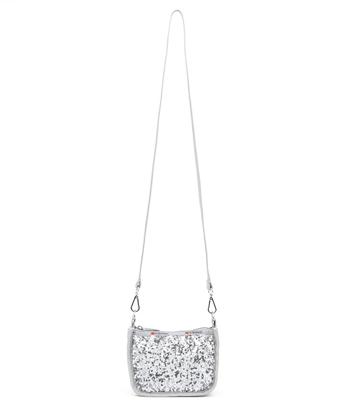 Official Shoulder Bag 2WAY CHAIN MINI Cosmic Silver [LeSportsac] BAG/1060 Women's