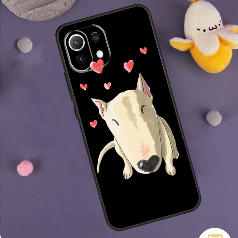 English Bull Terrier Dog Case For Xiaomi 15 14 Ultra 13T 14T 15T 17 Pro Max POCO F8 Ultra X5 X6 X7 F5 F6 F7 Pro Cover
