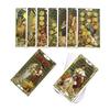 Goldenes Jugendstil Tarot Wahrsagen Anfänger Prophezeiungs-Requisiten Leitfaden Deckspiele Schicksal Wahrsagekarten