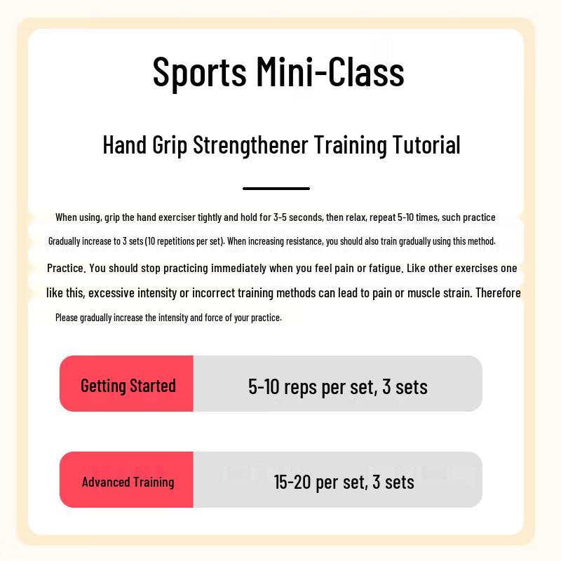 Hezheng Resistance Band and Hand Gripper Training Set