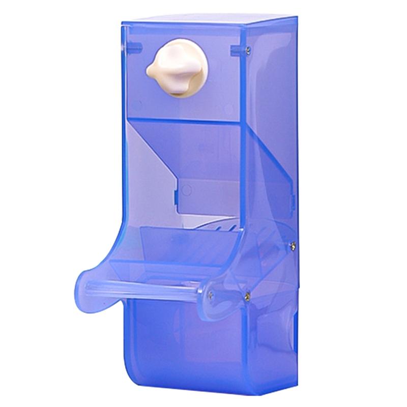 Bird Feeder Automatic Hanging Cup Food Dish for Cockatiels Canaries for Sun Conu