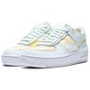 Nike Air Force1 Shadow Low Top Skateboard Shoes Women's Yellow White Green DZ1847-301