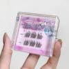 Wispy Adhesive Fake Eyelashes Reusable Glue Free False Lashes Self-adhesive Lash Clusters  Makeup