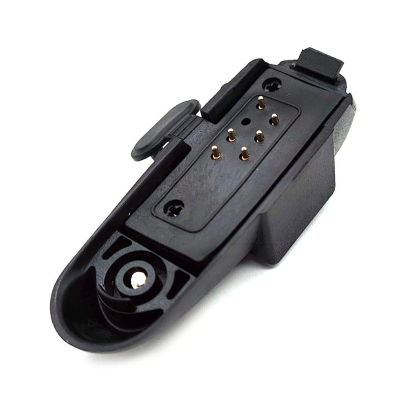 Two Way Radio Repair Part Adapter for 9700 7pin To 2pin Headset Converter Earphone Adapter Replacement Accessories