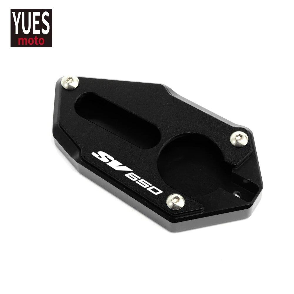 Motorradzubehör Ständerplatte Seitenständerpolstervergrößerung Für SUZUKI SV650X 2018- SV650 SV 650 2016-