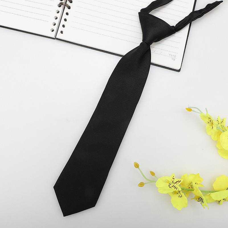 Japanese Plaid Black Bow Tie Collar Rope Women'S Necktie College Wind Streamer Jk Bow Shirt Ins Sailor Suit