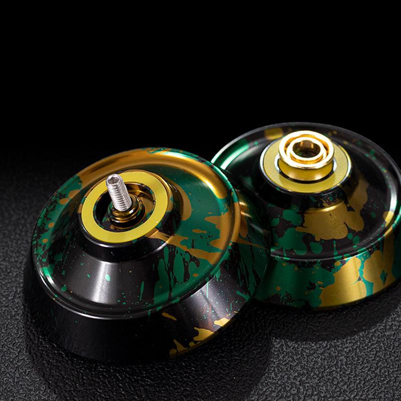 Metal Yoyo Magic YOYO Profissonal Aluminum Alloy Unresponsive Yoyo 10 Ball U-bearing Yoyo for Advanced Player Toys for Kids Yoyo