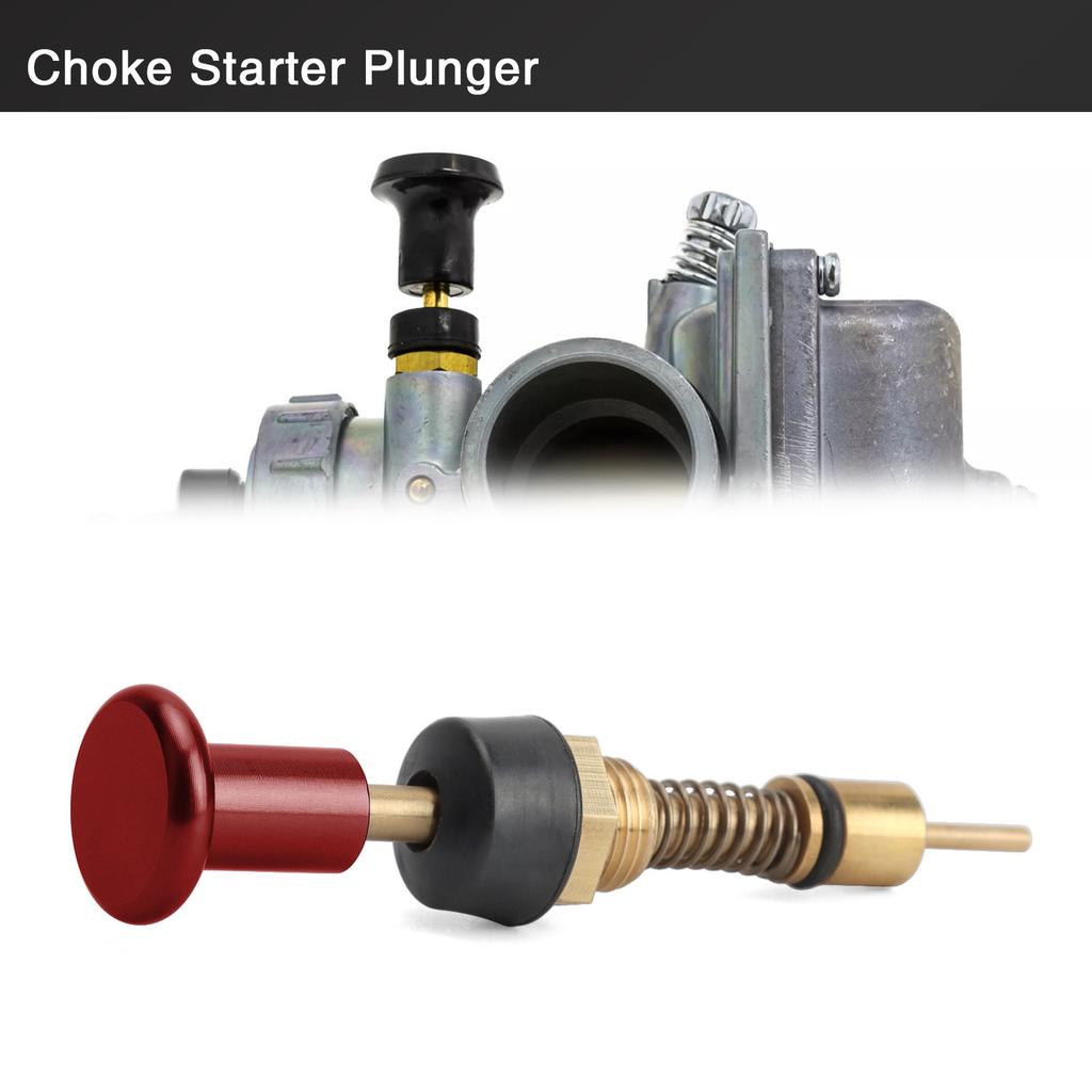 Carburetor Choke Valves Plunger Kit Carburetor Starter Valves For Banshee 350 Blaster 200 Trail Motorcycles