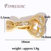 18K Real Gold Plated Connector Clasps For Jewelry,Fastener Clasps For Necklaces,DIY Jewelry Making Supplies,Bracelets Clasp