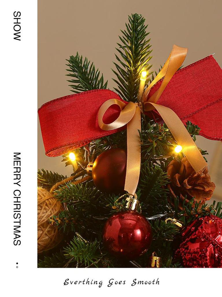 Christmas Festival Mini Desktop DIY Ornament - Small Tree Decoration