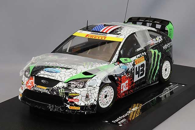Sunstar Ford Focus RS 12 Petersburg Ken Block 3957 St. #43 1/18