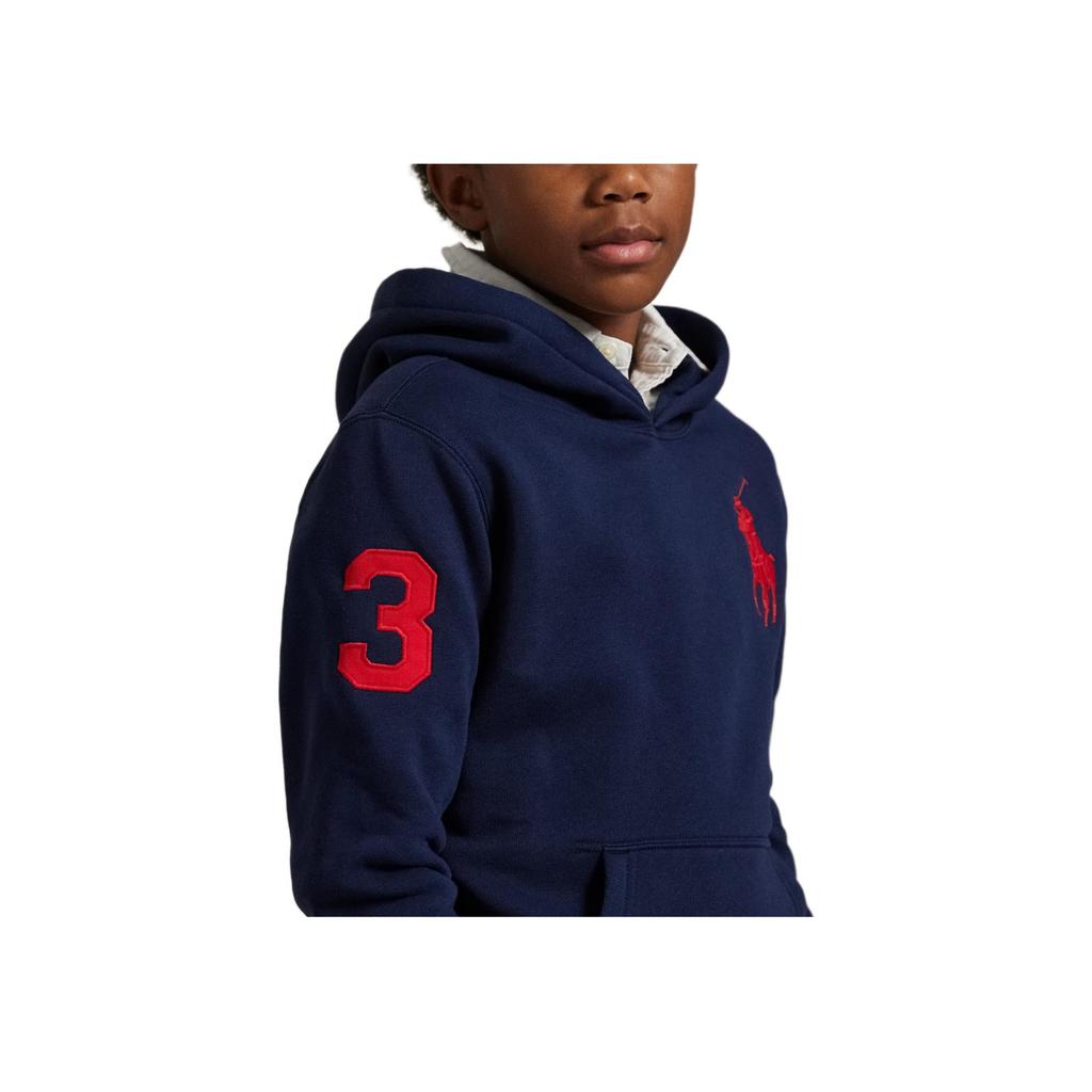 Polo Ralph Lauren Embroidered Long Sleeve Hoodie Kids Hoodies Blue 323979316-005