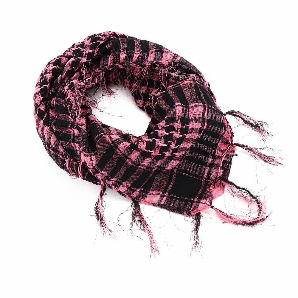 Outdoor Ultrathin Tactical Scarf Lightweight Hiking Arab Desert Headscarf Unisex Military Shawl Keep Warm Plaid Bandana Scarf