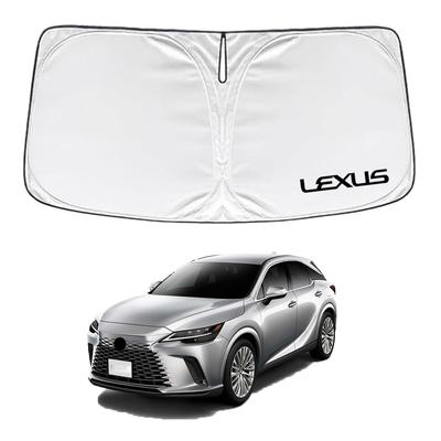KOKATO Sunshade for the New Lexus RX 2022 for the Front of the Car Heat Heat Light UV Storage Pouch Easy Protective Part (5th Generation) (November