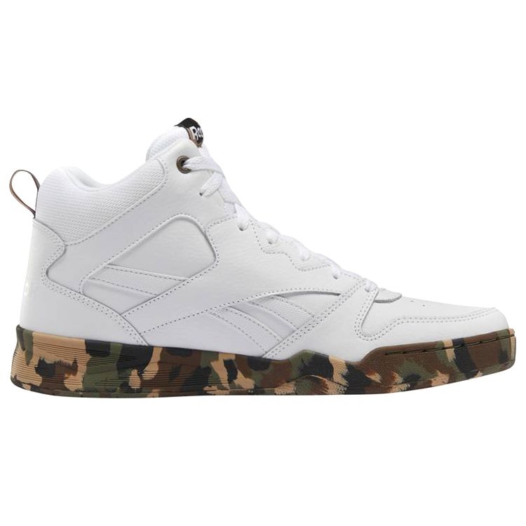 Reebok Comfortable Daily Shock Absorbing Durable Breathable High Top Skate Shoes Men Sneakers White DV8831