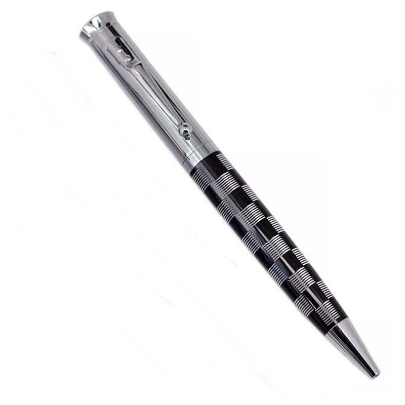 

Креативный дизайн, модный стиль, металлическая шариковая ручка, ручка для подписи для ежедневного письма (Черные чернила)