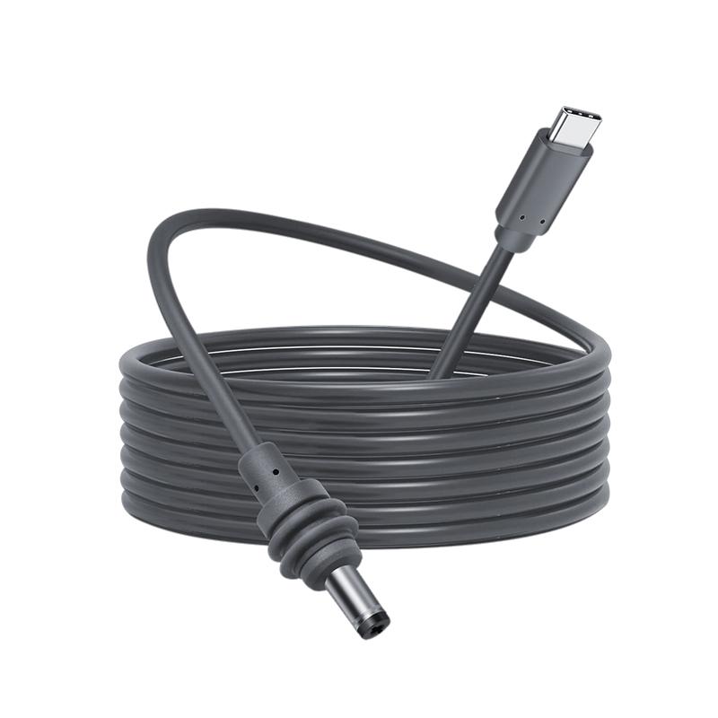 Mini Dc-Type-c Charging Cable Power Cord Is Suitable for Outdoor Waterproof Replacement Connection of Dc Power Cord