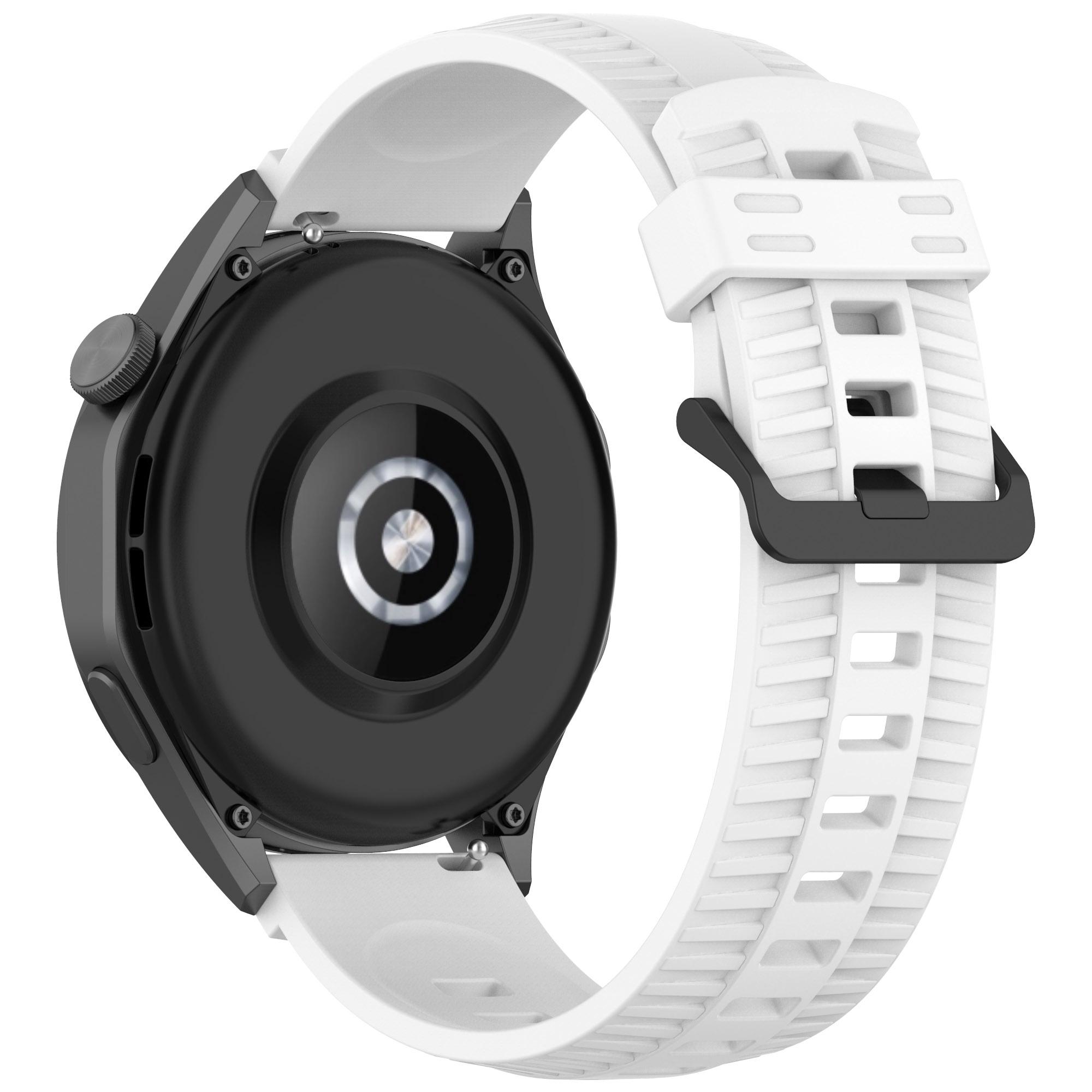 

For Huawei Watch 4/4 Pro/GT 4 46mm Silicone Watch Strap 22mm Tire Texture Wrist Band B